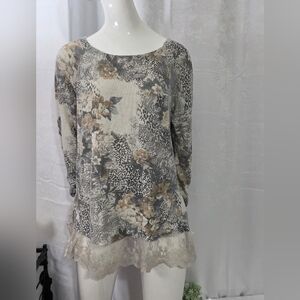 Floral Print Women's Top